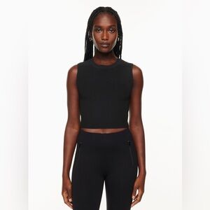 Aritzia Babaton Sculpt Knit Cropped Tank